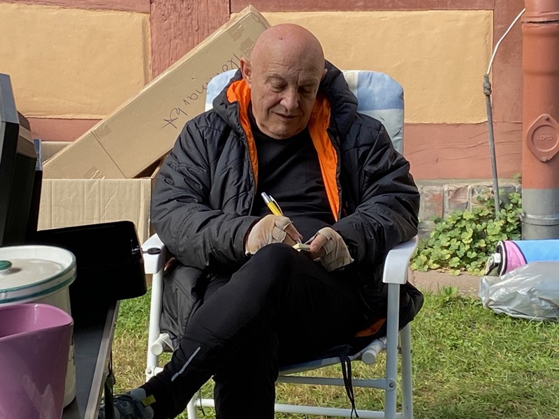 Lions Club Wienhausen-Flotwedel auf dem Flohmarkt im September 2024