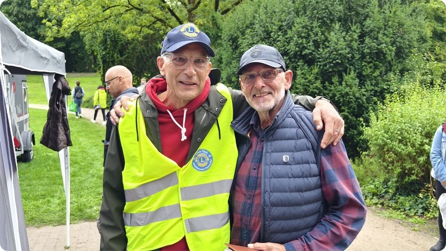Lions Club Wienhausen-Flotwedel auf dem Flohmarkt am 02. August 2025