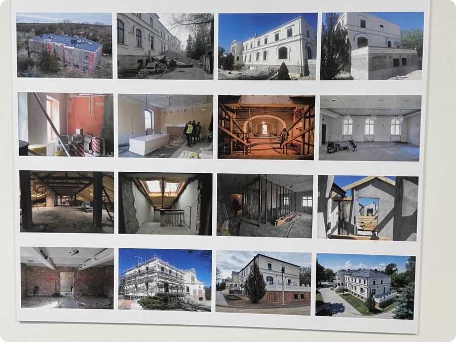 Fotocollage vom Hotel
