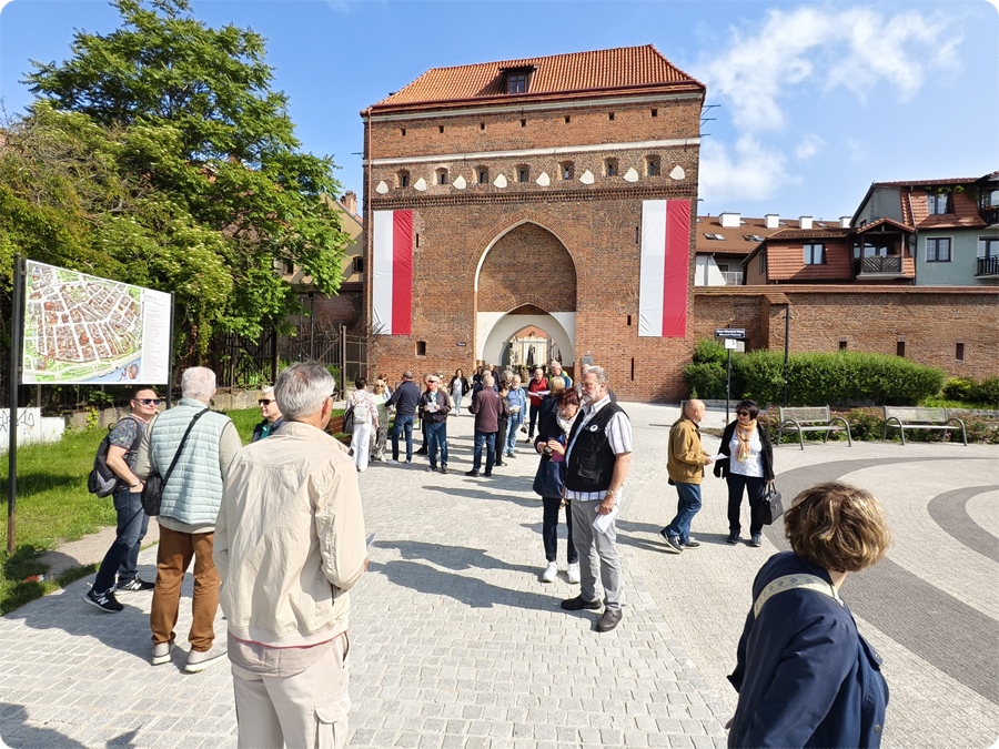 Impressionen der Stadtführung durch Toruń