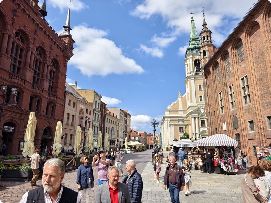 Impressionen der Stadtführung durch Toruń