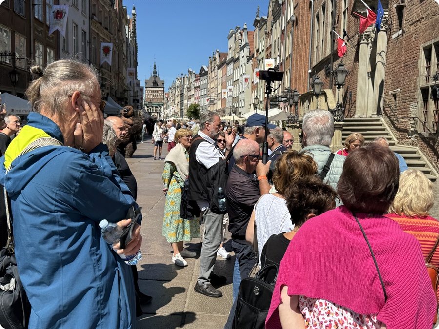 Impressionen von der schönen Stadt Danzig und den Reiseteilnehmern