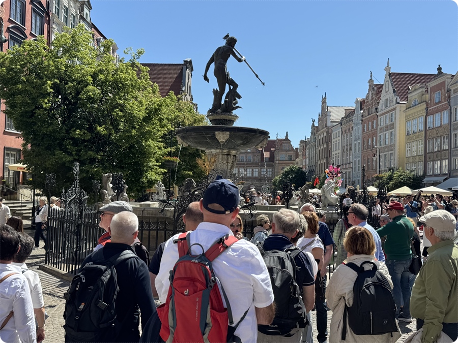 Impressionen von der schönen Stadt Danzig und den Reiseteilnehmern