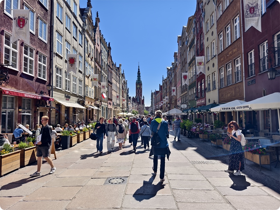 Impressionen von der schönen Stadt Danzig und den Reiseteilnehmern