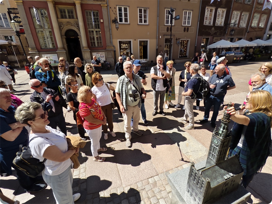 Impressionen von der schönen Stadt Danzig und den Reiseteilnehmern