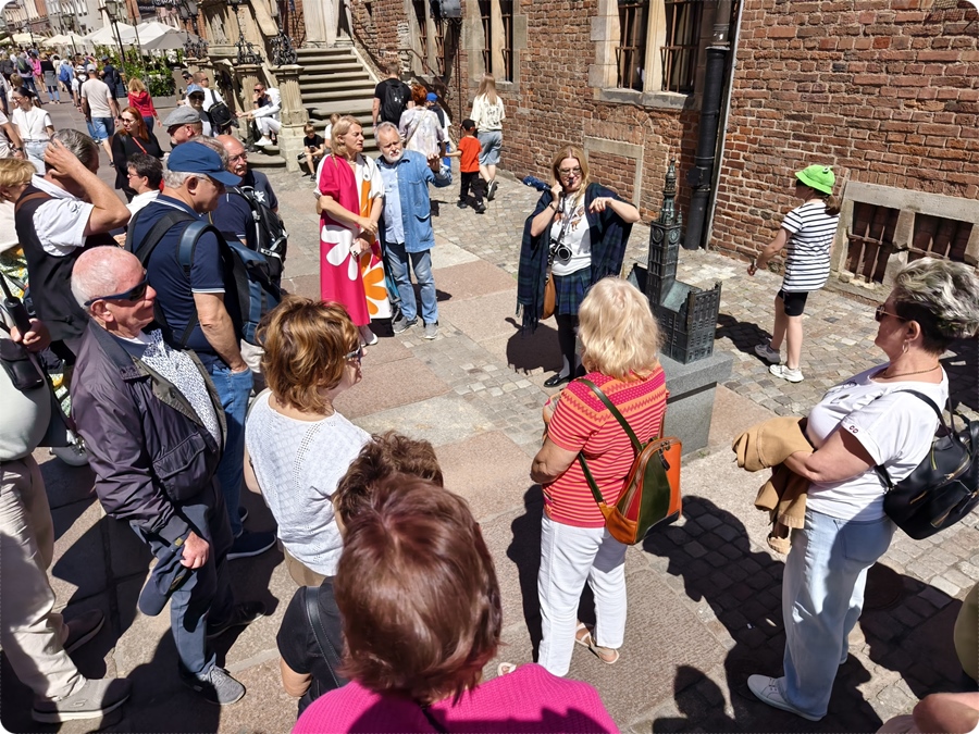 Impressionen von der schönen Stadt Danzig und den Reiseteilnehmern