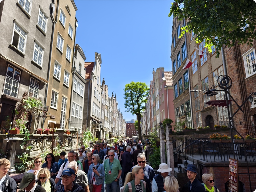 Impressionen von der schönen Stadt Danzig und den Reiseteilnehmern