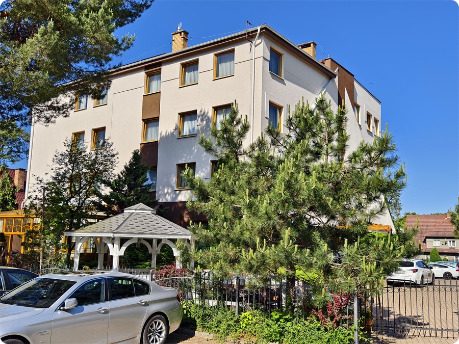 Ein letzter Blick auf unser Hotel
