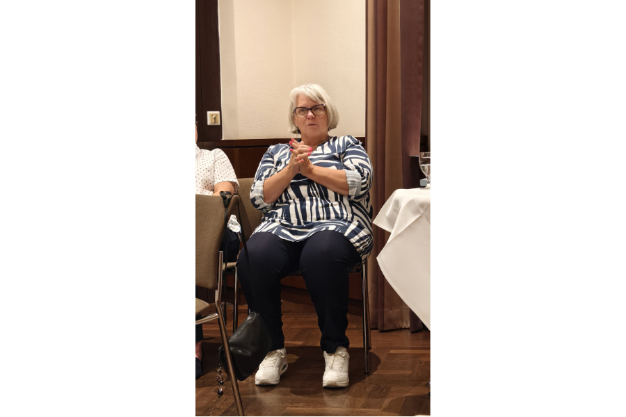 Vortragsbegleiterin Frau Ilena Grote