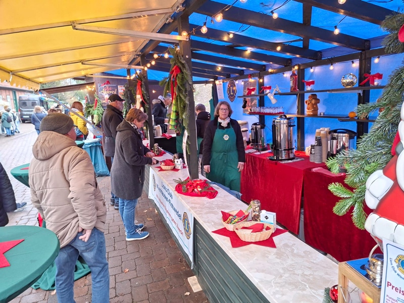 Impressionen vom Stand mit Angela Wolter