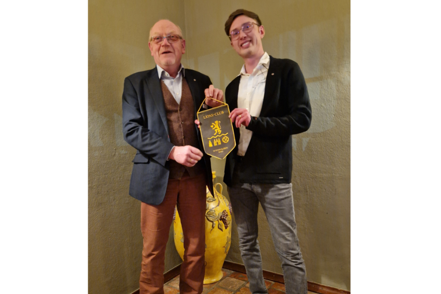 2 Präsidenten - Hermann Baars und Marc Schneider