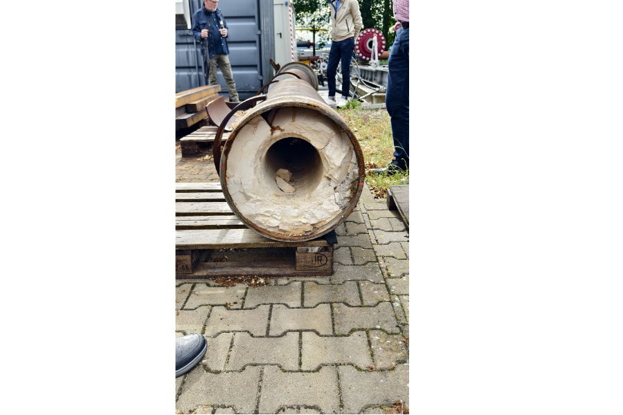 Ein Bohrkern