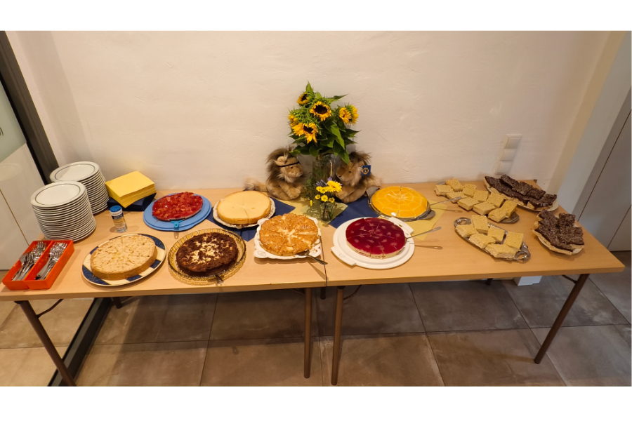 festliche Kaffeetafel