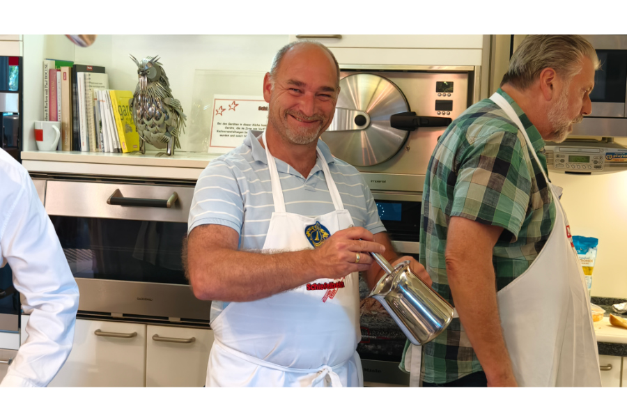 Gemeinsamer Lions Clubabend in der Showküche von Lionsfreund Carsten Schiefelbein