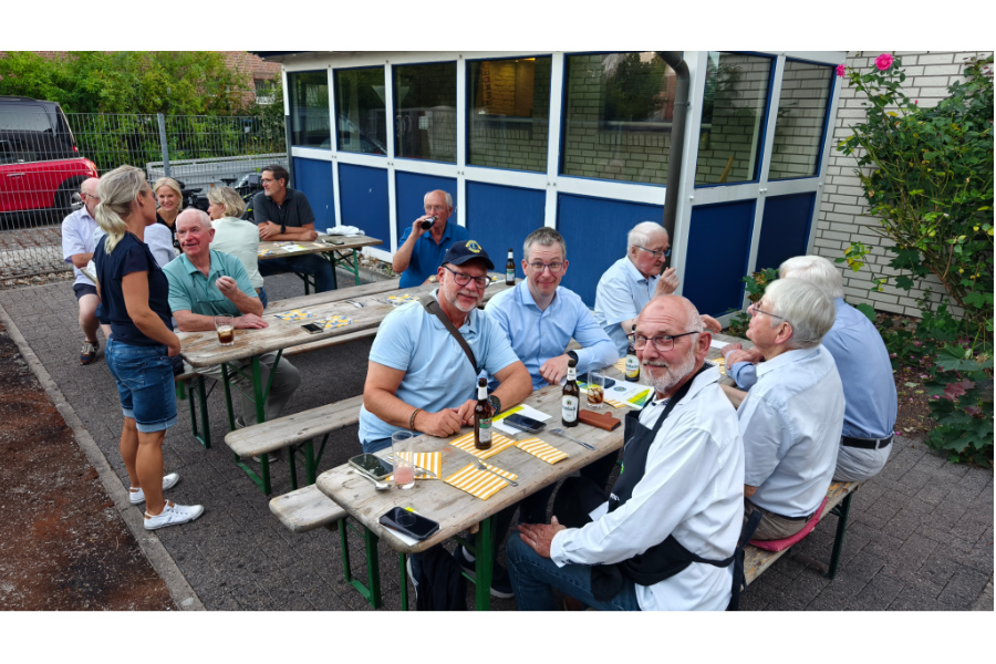 Gemeinsamer Lions Clubabend in der Showküche von Lionsfreund Carsten Schiefelbein