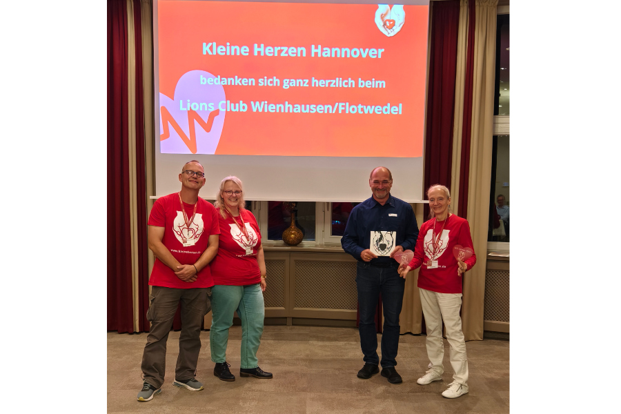 von links nach rechts: Dirk und Xenia Seeger, Tobias Sieg, Ira Thorsting