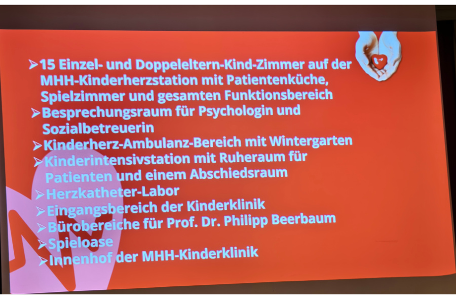 Übersicht über die umgesetzten Projekte des Vereins Kleine Herzen Hannover