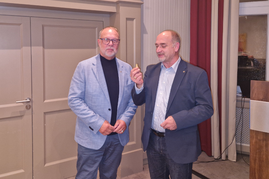 Links: Hans-Jörg Wisch, rechts: Tobias Sieg
